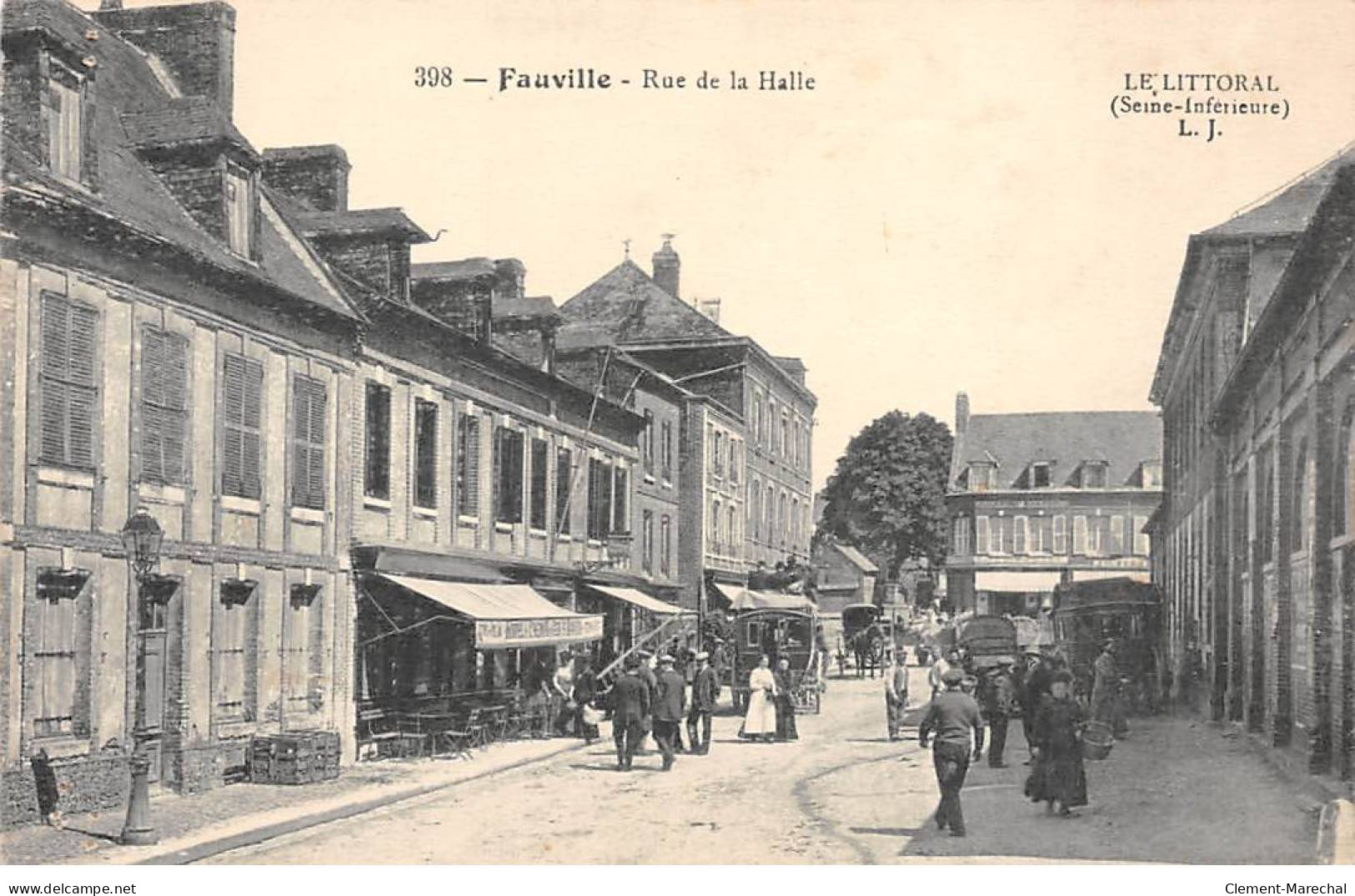 FAUVILLE - Rue De La Halle - Très Bon état - Other & Unclassified