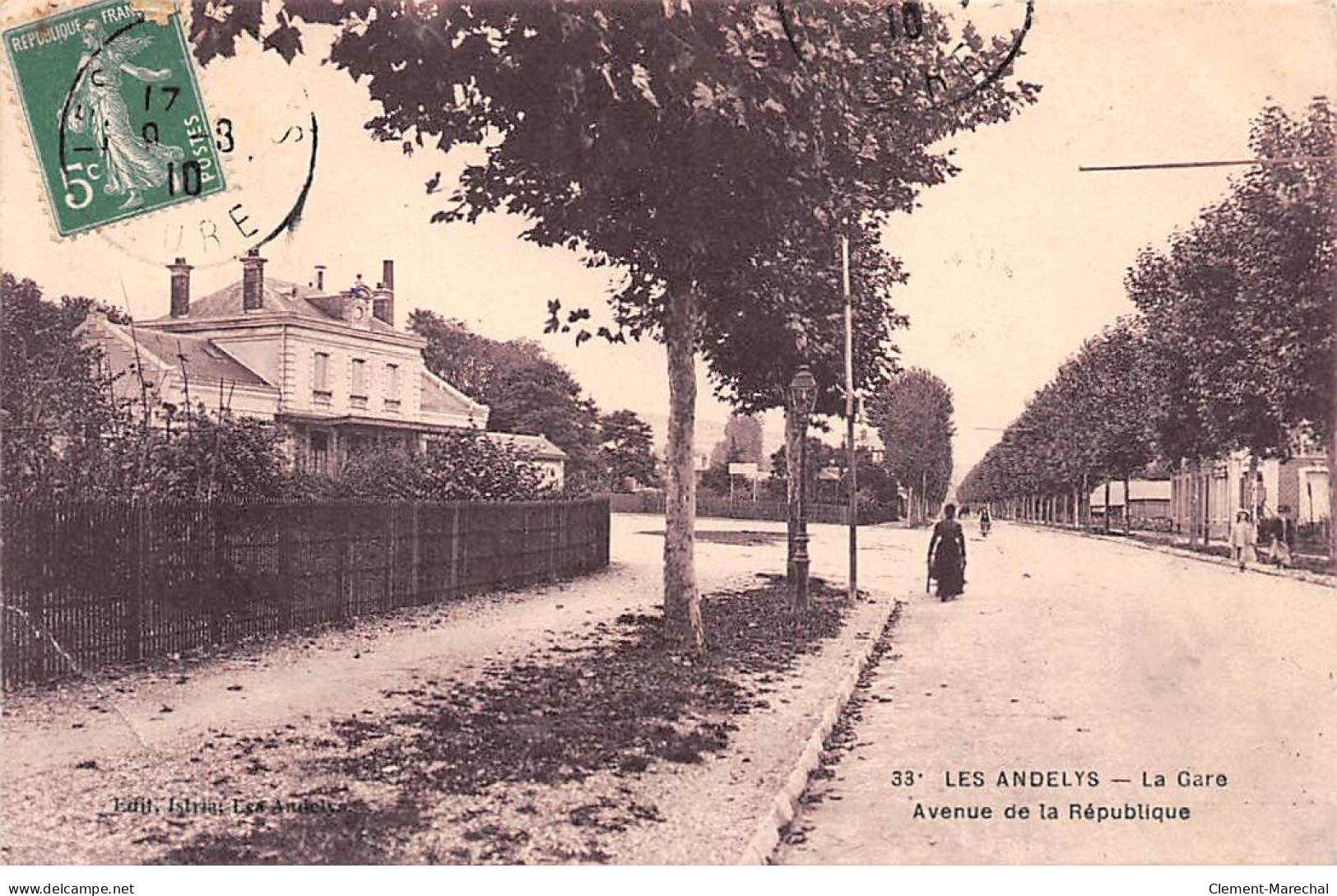 LES ANDELYS - La Gare - Avenue De La République - état - Les Andelys