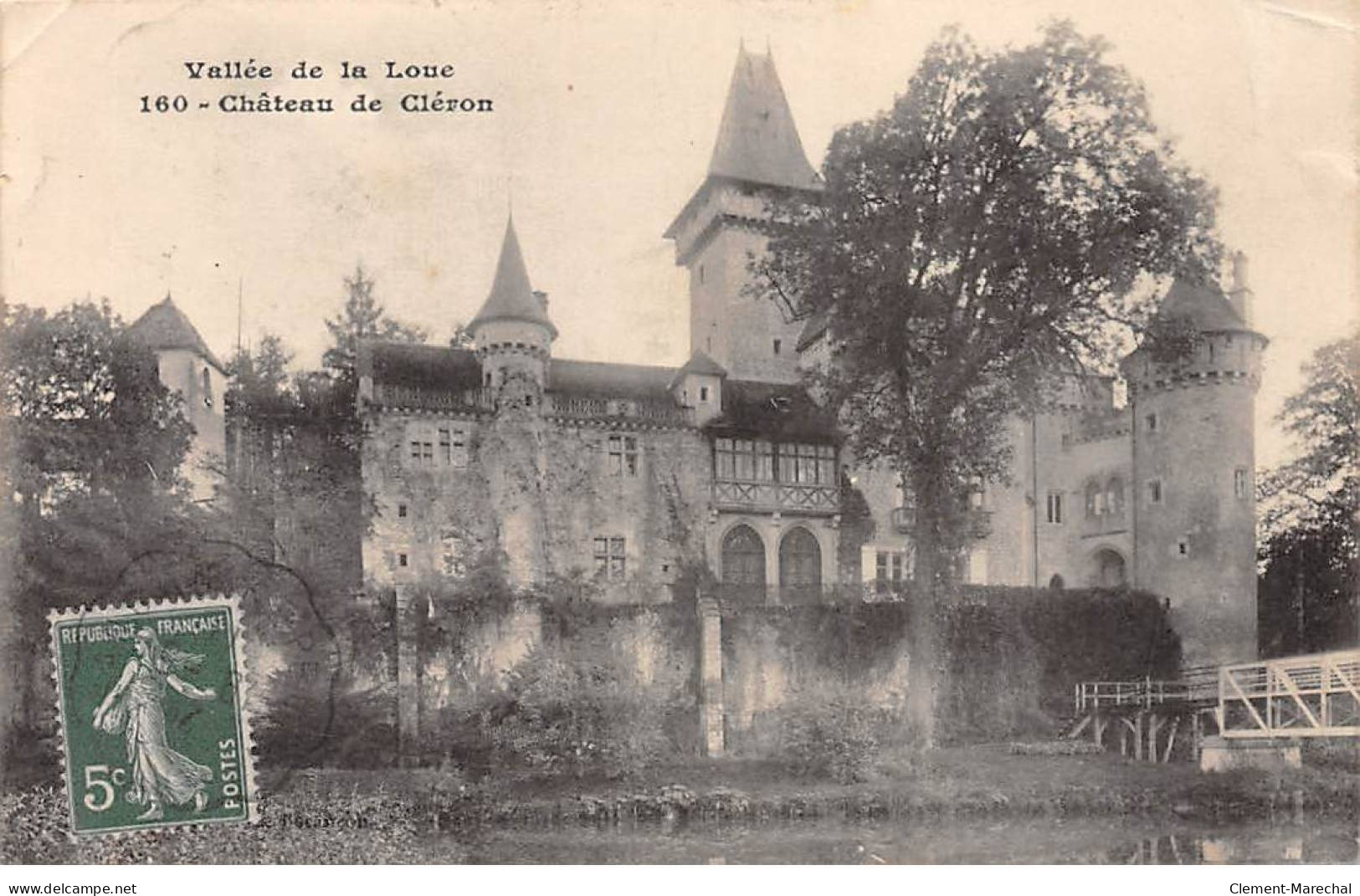 Vallée De La Loue - Château De CLERON - Très Bon état - Sonstige & Ohne Zuordnung