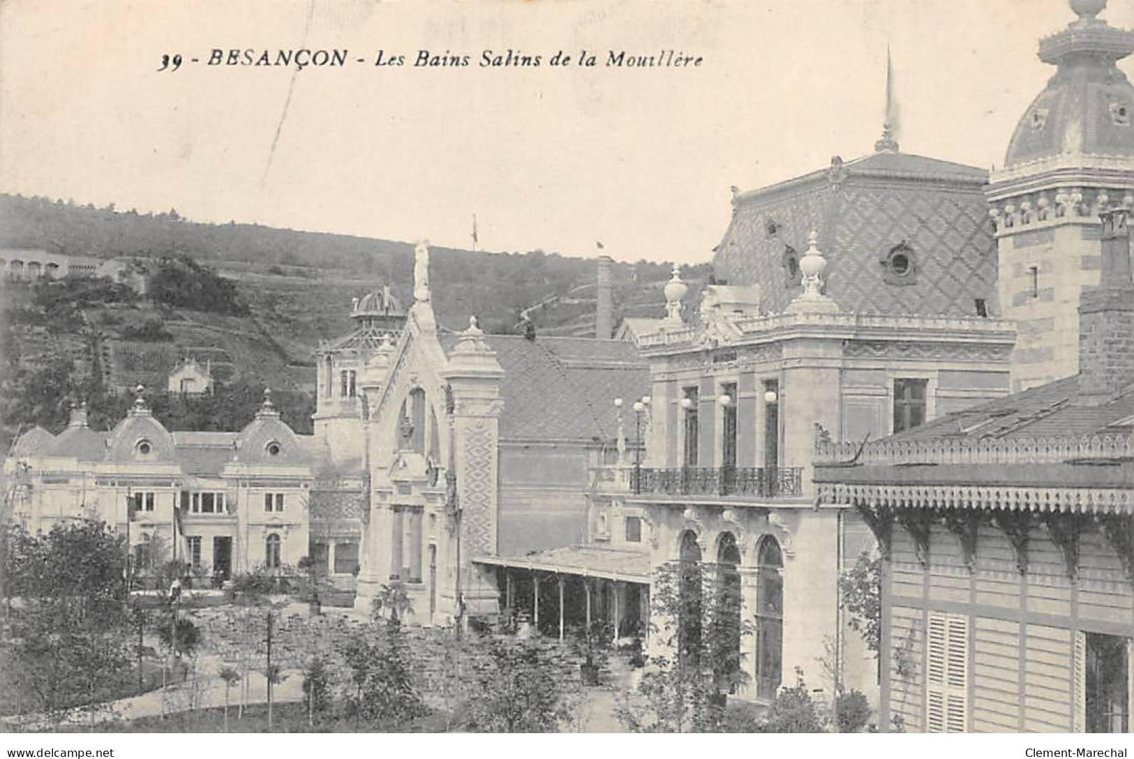 BESANCON - Les Bains Salins De La Mouillère - Très Bon état - Besancon