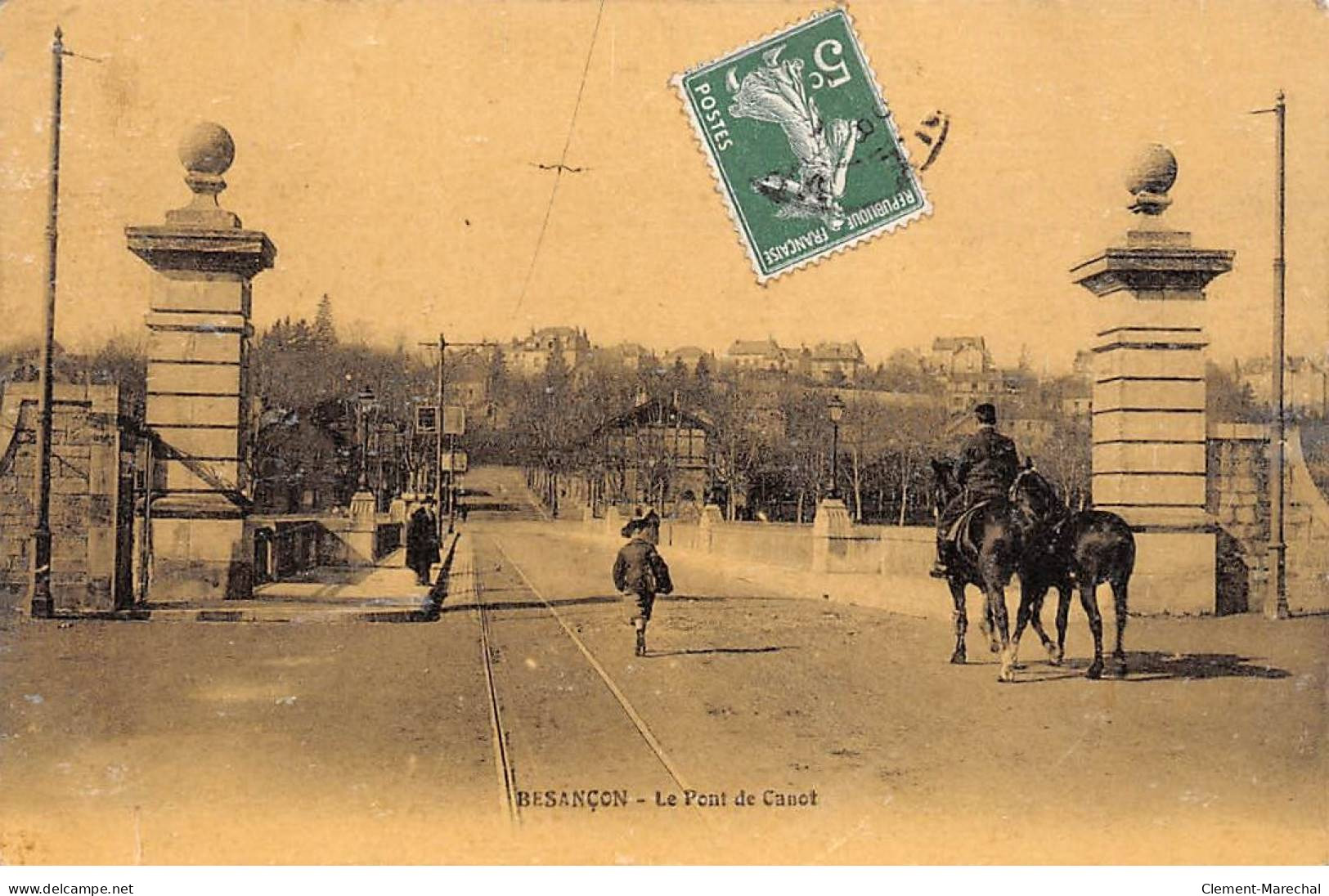 BESANCON - Le Pont De Canot - Très Bon état - Besancon