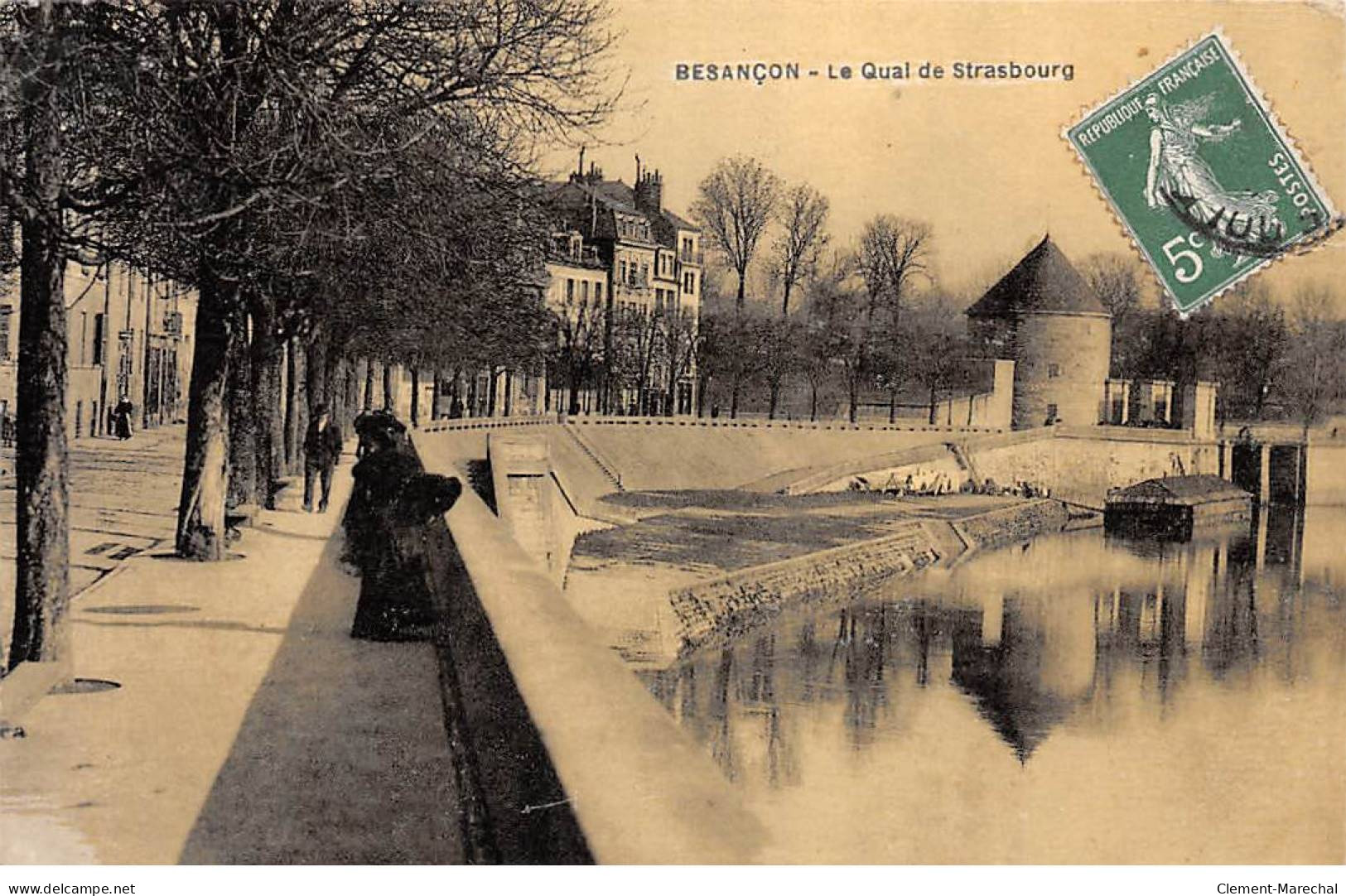 BESANCON - Le Quai De Strasbourg - Très Bon état - Besancon