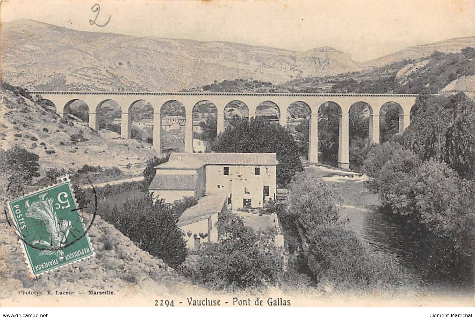 VAUCLUSE - Pont De Gallas - Très Bon état - Autres & Non Classés