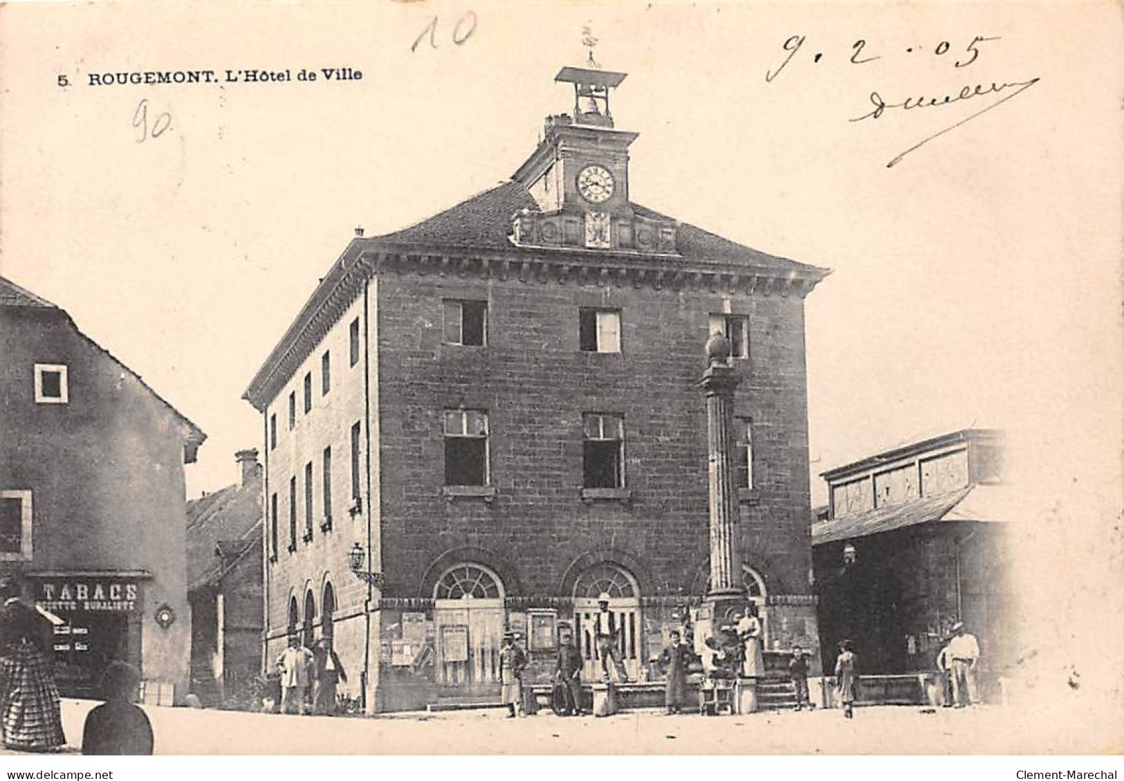 ROUGEMONT - L'Hôtel De Ville - Très Bon état - Sonstige & Ohne Zuordnung