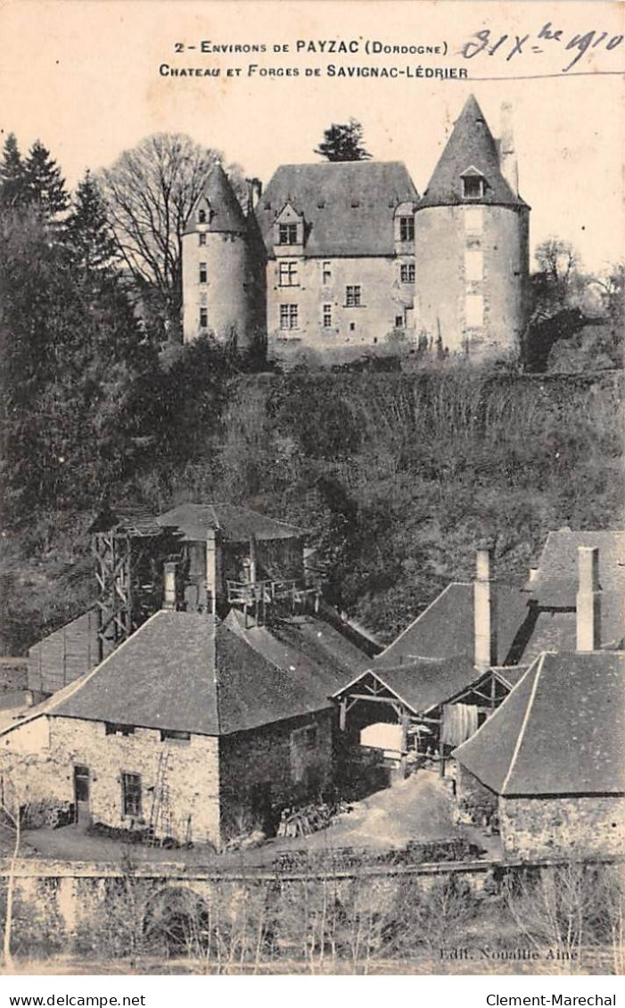 Environs De PAYZAC - Chateau Et Forges De SAVIGNAC LEDRIER - Très Bon état - Sonstige & Ohne Zuordnung