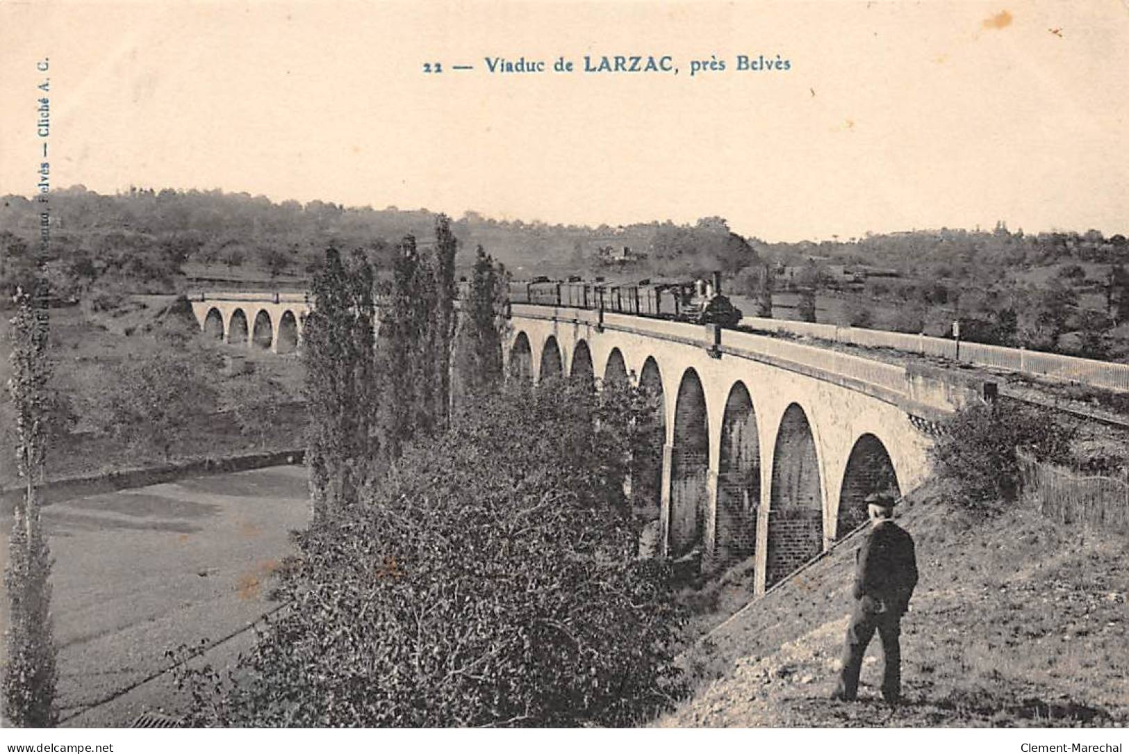 Viaduc De LARZAC Près BELVES - Très Bon état - Other & Unclassified
