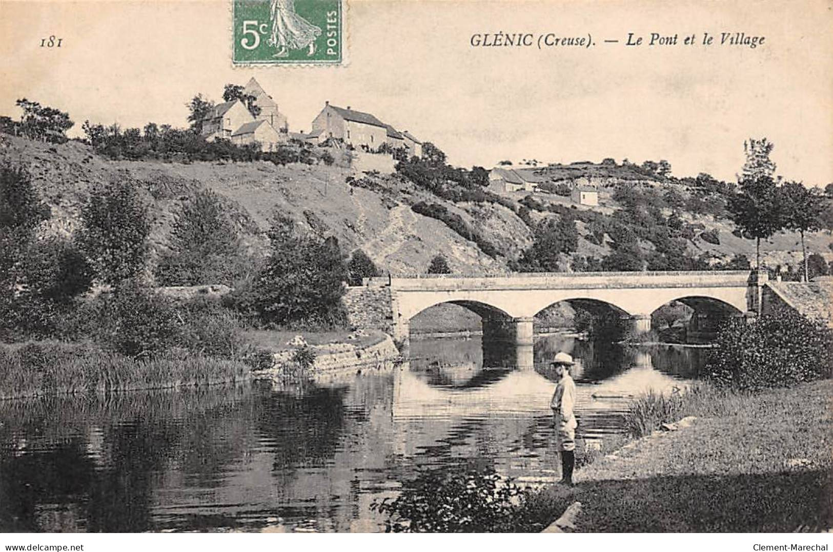 GLENIC - Le Pont Et Le Village - Très Bon état - Andere & Zonder Classificatie