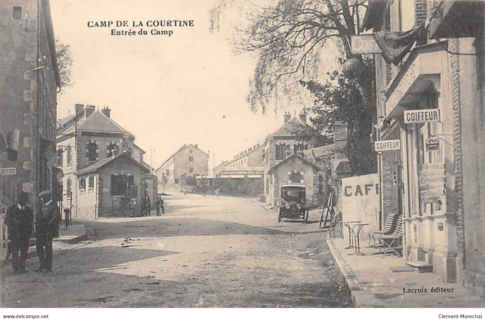 Camp De LA COURTINE - Entrée Du Camp - Très Bon état - La Courtine