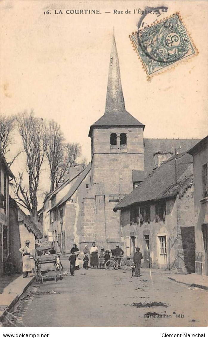 LA COURTINE - Rue De L'Eglise - Très Bon état - La Courtine