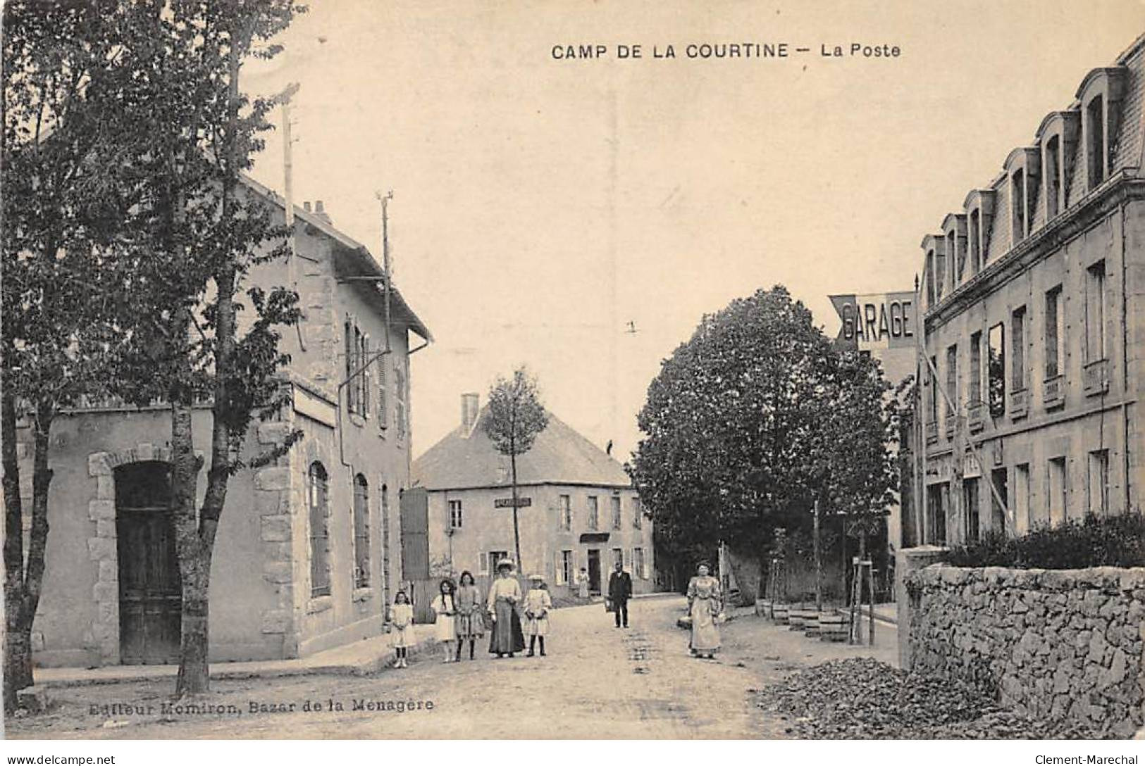 Camp De LA COURTINE - La Poste - Très Bon état - La Courtine