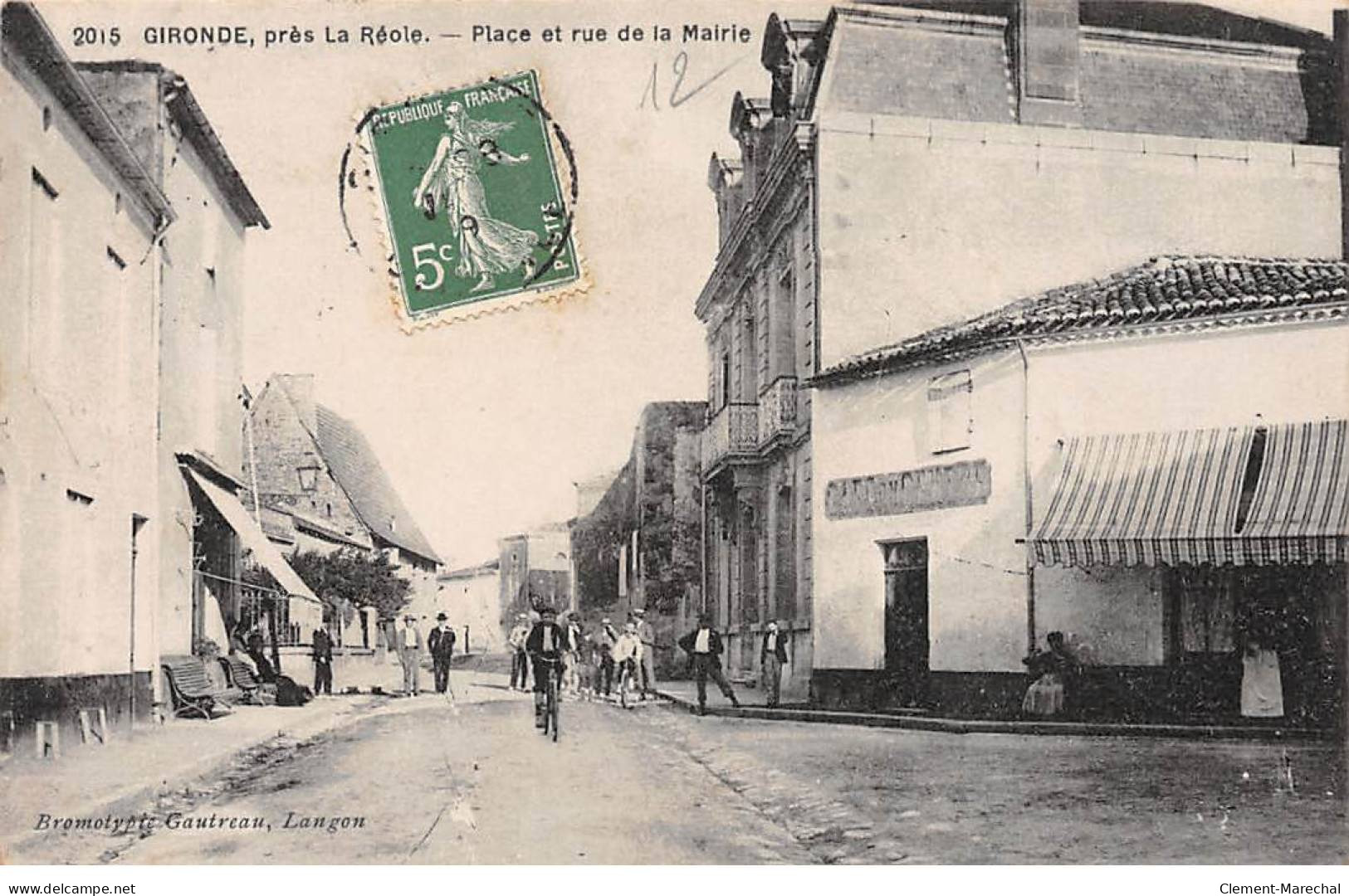 GIRONDE Près La Réole - Place Et Rue De La Mairie - Très Bon état - Other & Unclassified