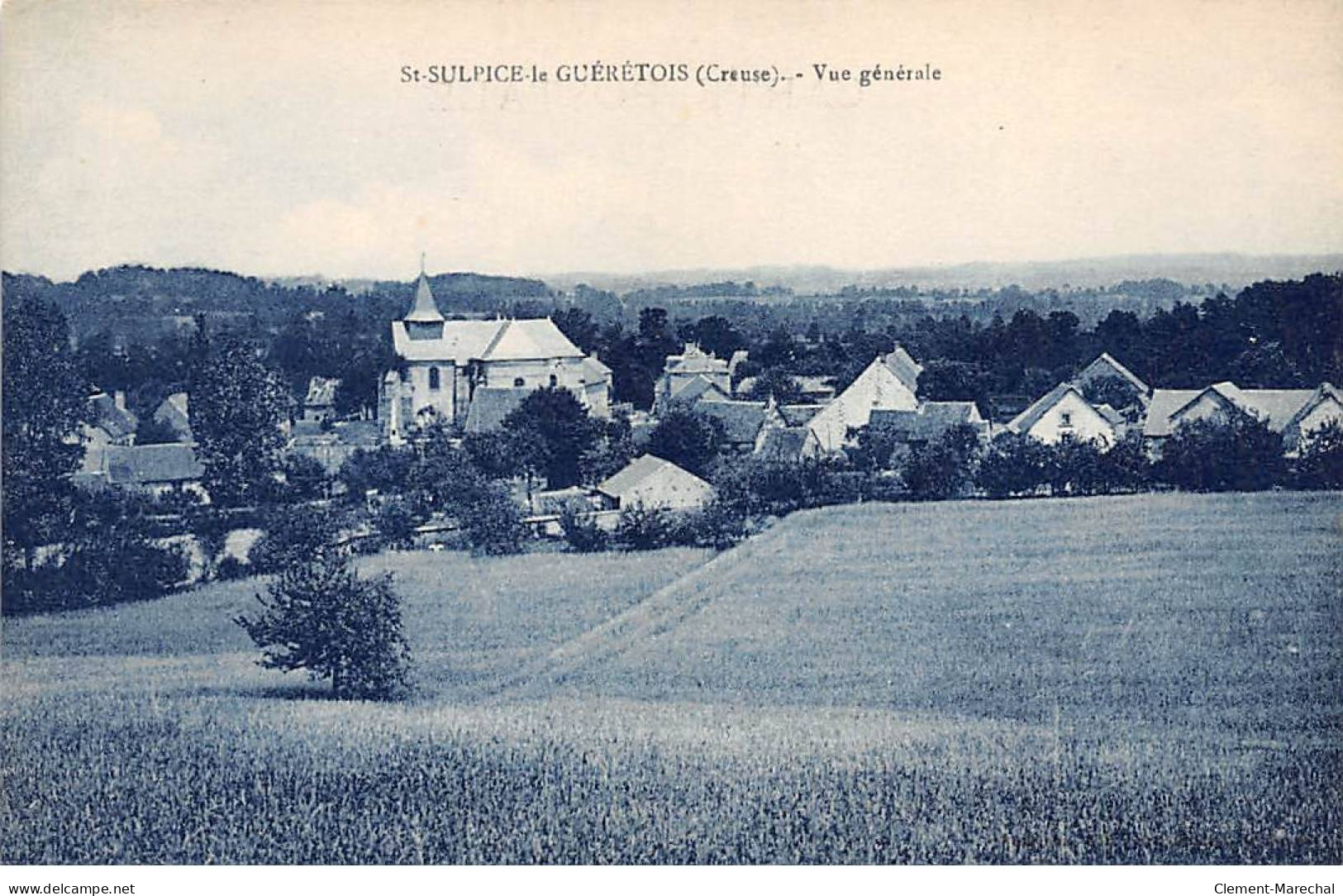 SAINT SULPICE LE GUERETOIS - Vue Générale - Très Bon état - Andere & Zonder Classificatie