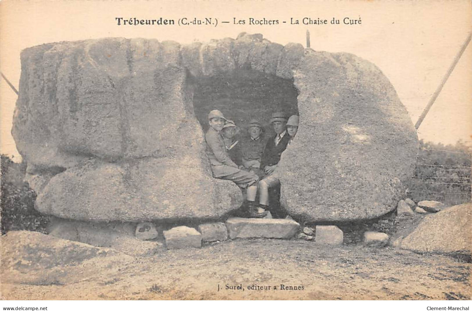 TREBEURDEN - Les Rochers - La Chaise Du Curé - Très Bon état - Trébeurden