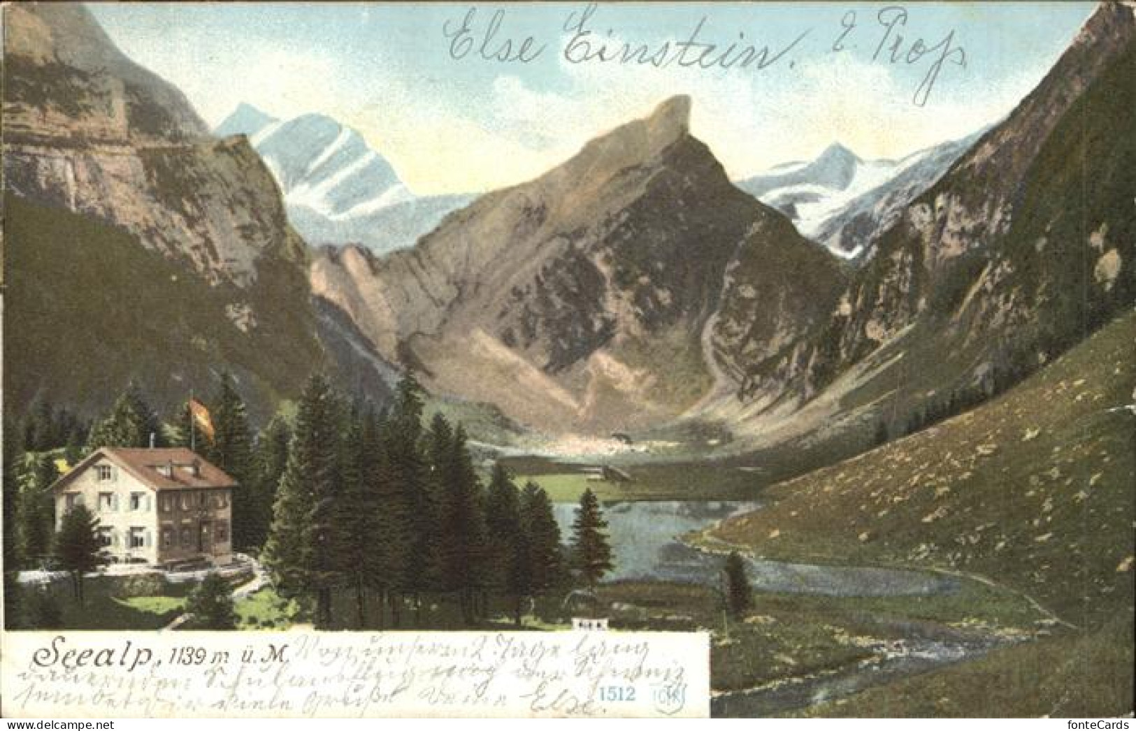 11324647 Seealpsee Panorama Appenzeller Alpen Seealpsee - Sonstige & Ohne Zuordnung