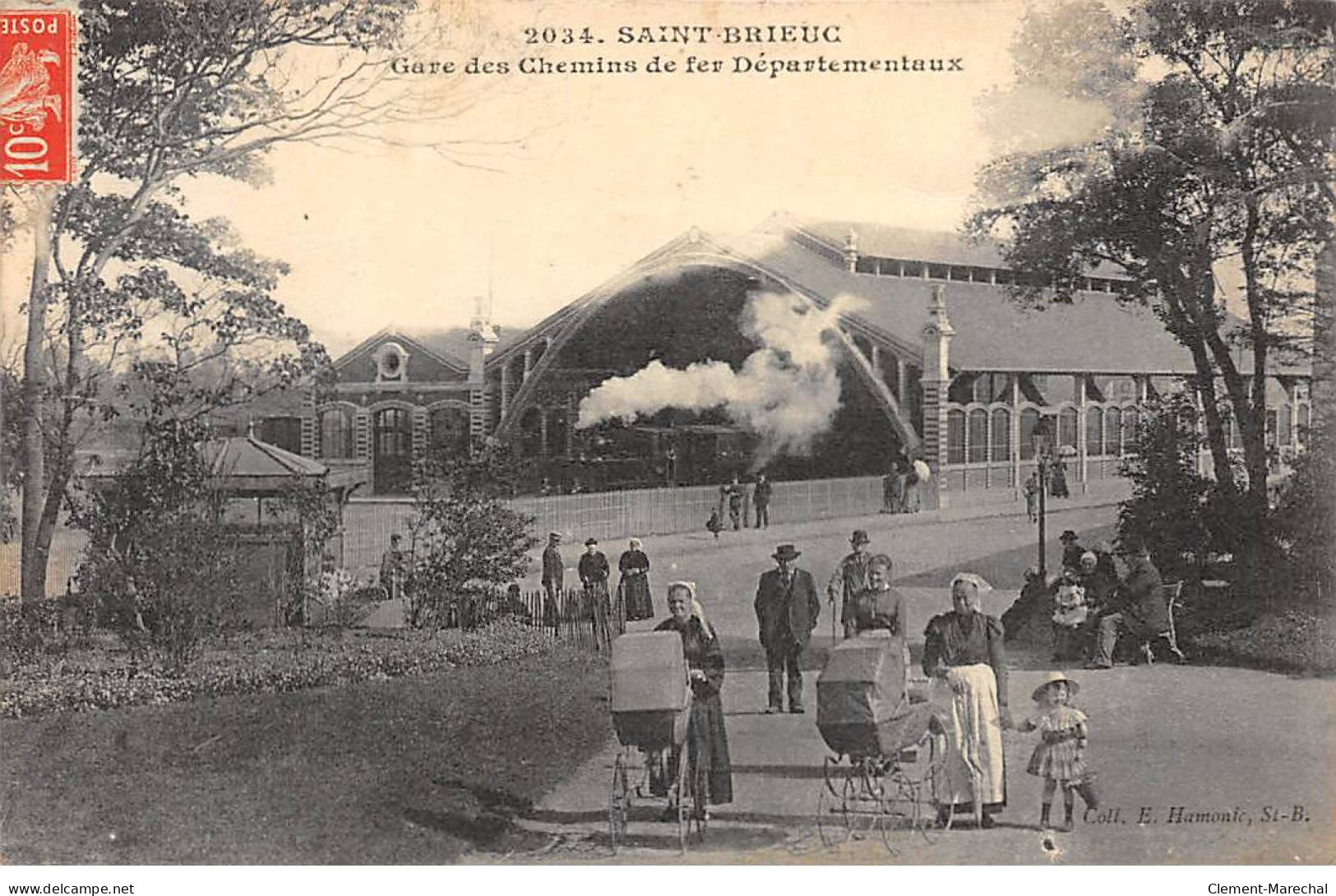 SAINT BRIEUC - Gare Des Chemins De Fer Départementaux - Très Bon état - Saint-Brieuc