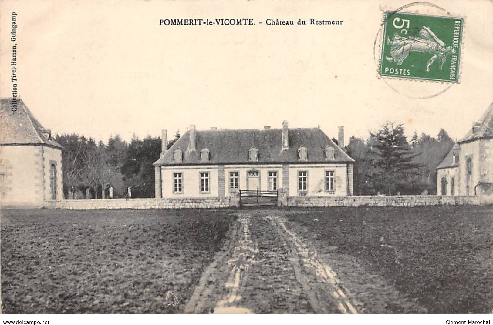 POMMERIT LE VICOMTE - Château Du Restmeur - Très Bon état - Sonstige & Ohne Zuordnung