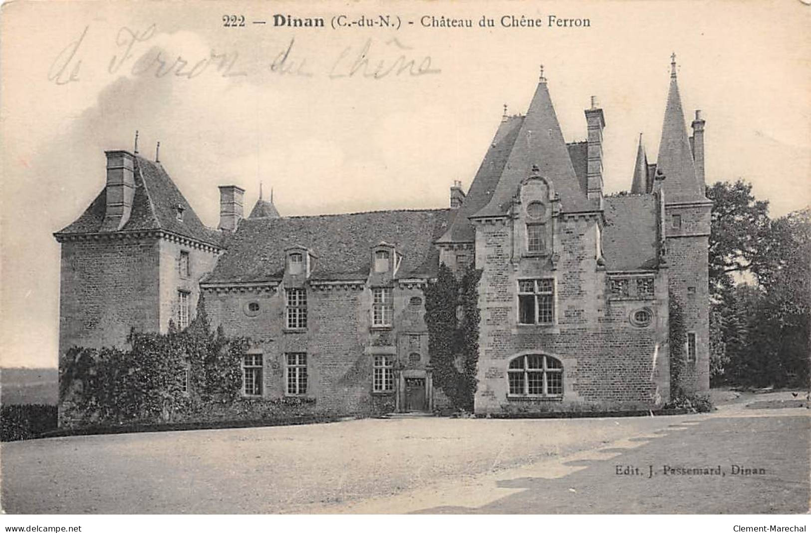 DINAN - Château Du Chène Fernon - Très Bon état - Dinan