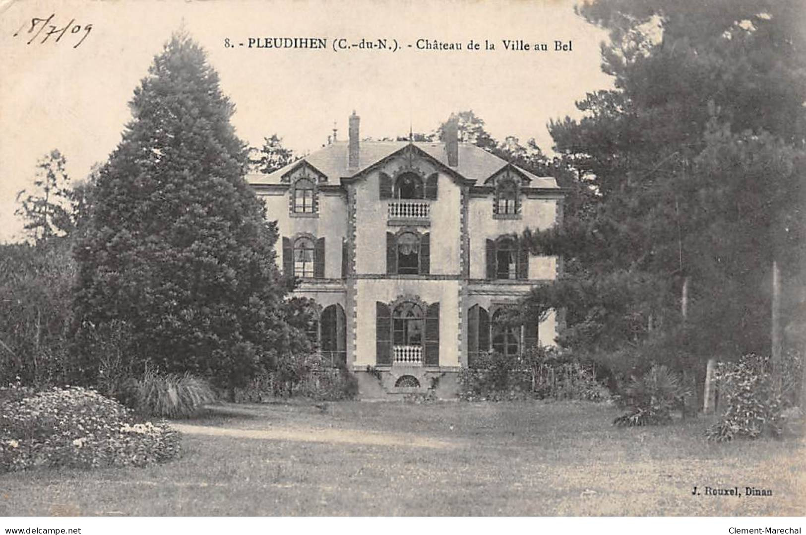 PLEUDIHEN - Château De La Ville Au Bel - Très Bon état - Other & Unclassified