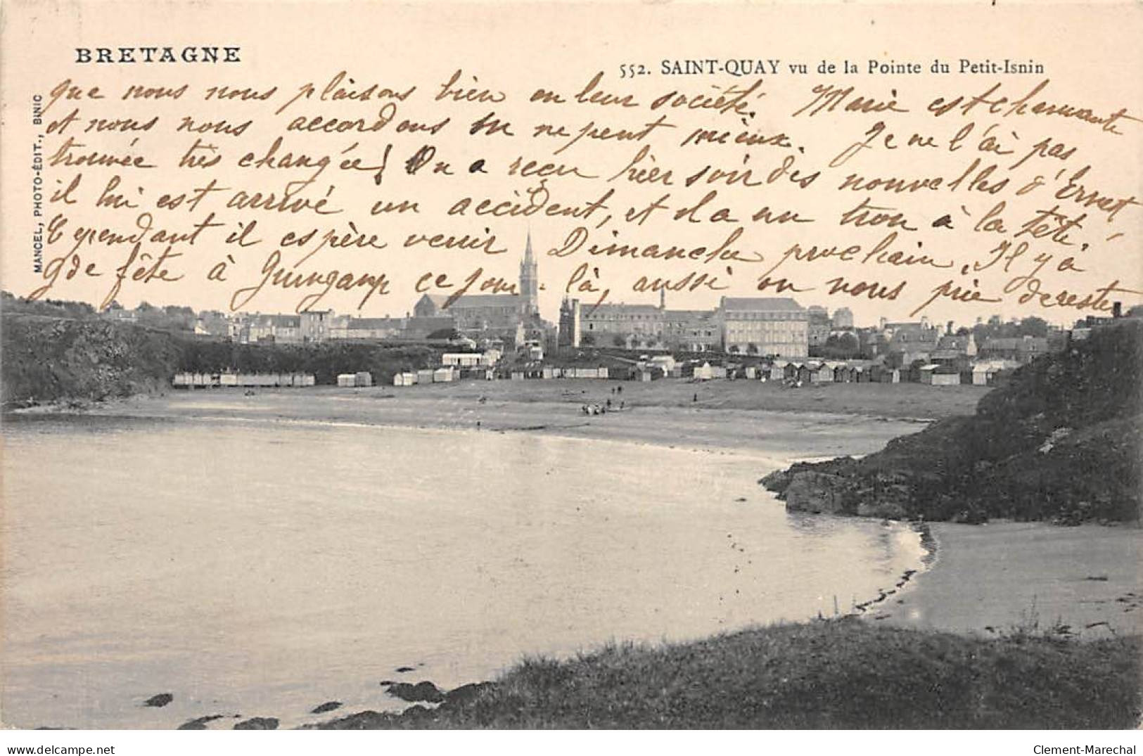 SAINT QUAY Vu De La Pointe Du Petit Isnin - Très Bon état - Saint-Quay-Portrieux