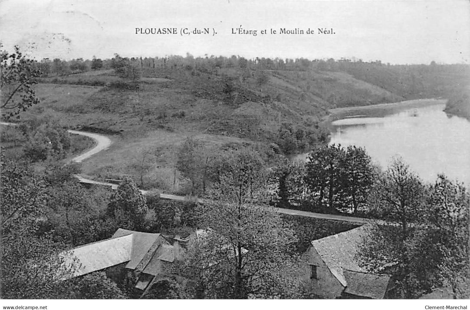 PLOUASNE - L'Etang Et Le Moulin De Néal - Très Bon état - Other & Unclassified