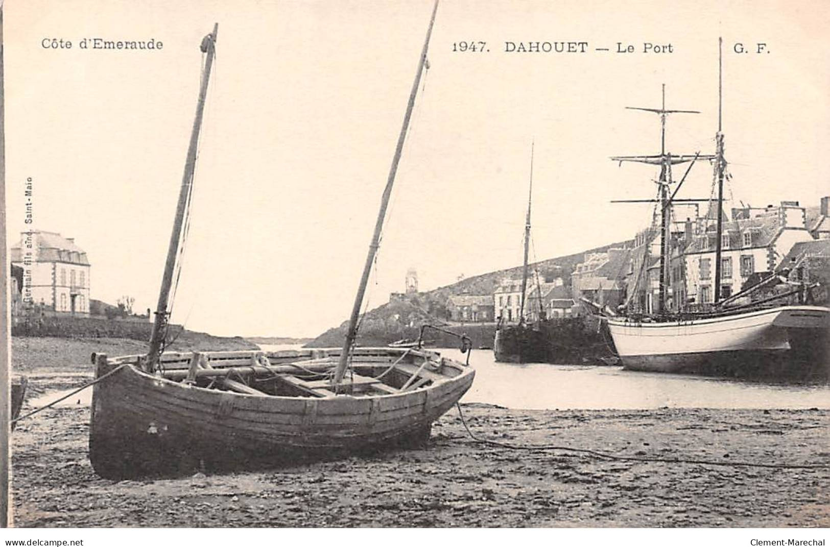 DAHOUET - Le Port - Très Bon état - Andere & Zonder Classificatie