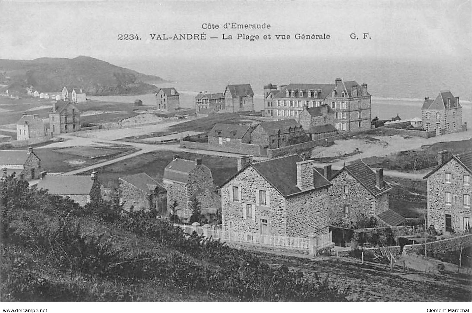 VAL ANDRE - La Plage Et Vue Générale - Très Bon état - Sonstige & Ohne Zuordnung