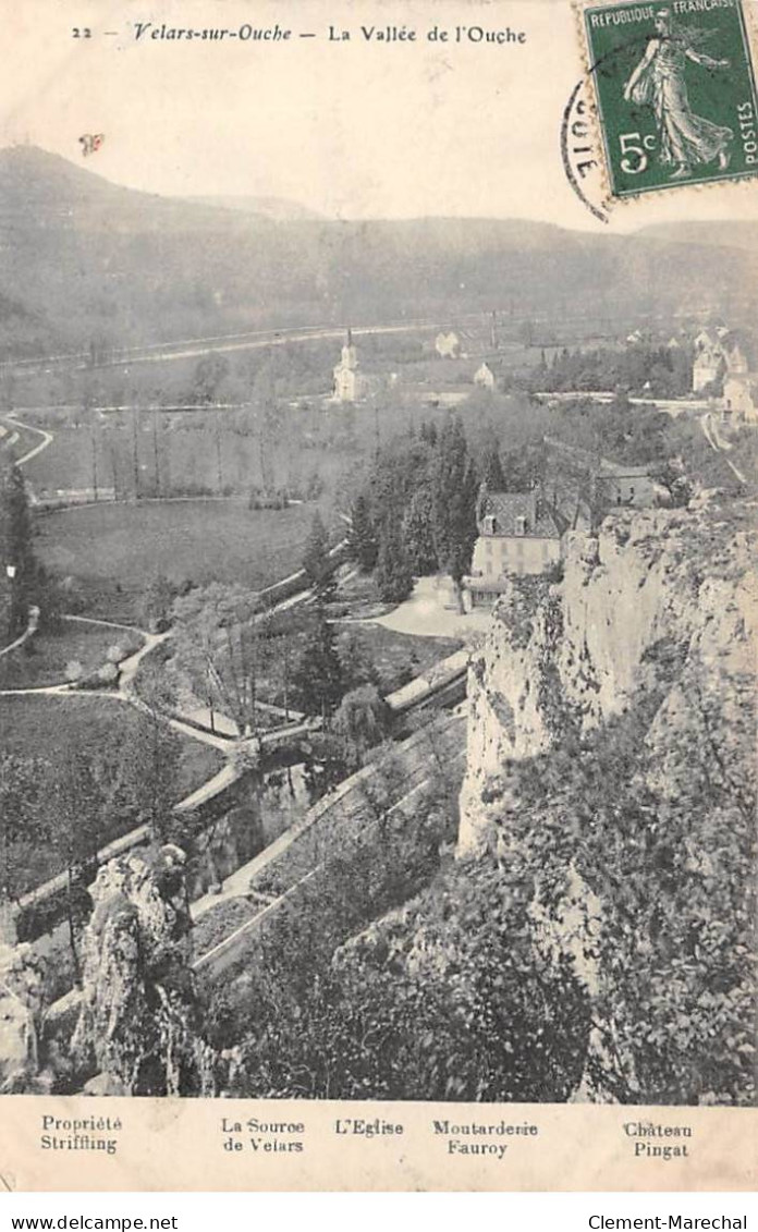 VELARS SUR OUCHE - La Vallée De L'Ouche - Très Bon état - Autres & Non Classés