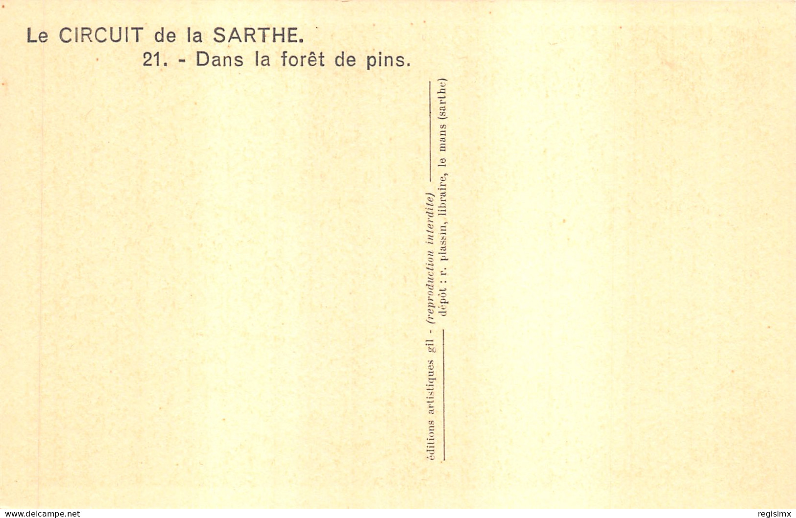 72-CIRCUIT AUTOMOBILE DE LA SARTHE-N°584-E/0217 - Sonstige & Ohne Zuordnung