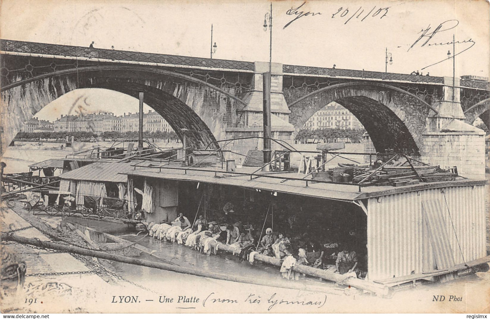 69-LYON-UNE PLATTE-N°584-E/0039 - Andere & Zonder Classificatie