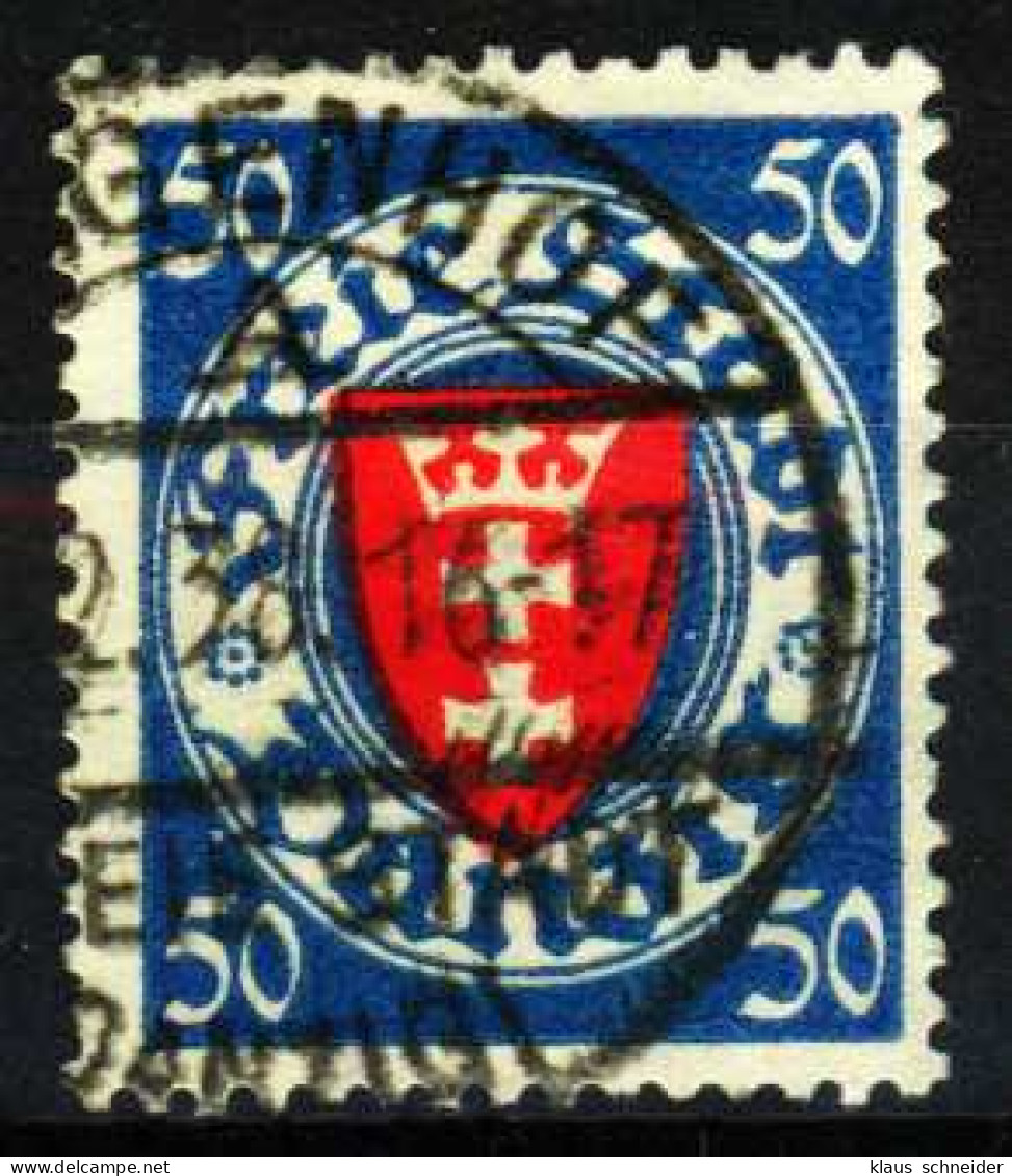 DANZIG 1924 Nr 200yba Gestempelt X12C9B6 - Gebraucht