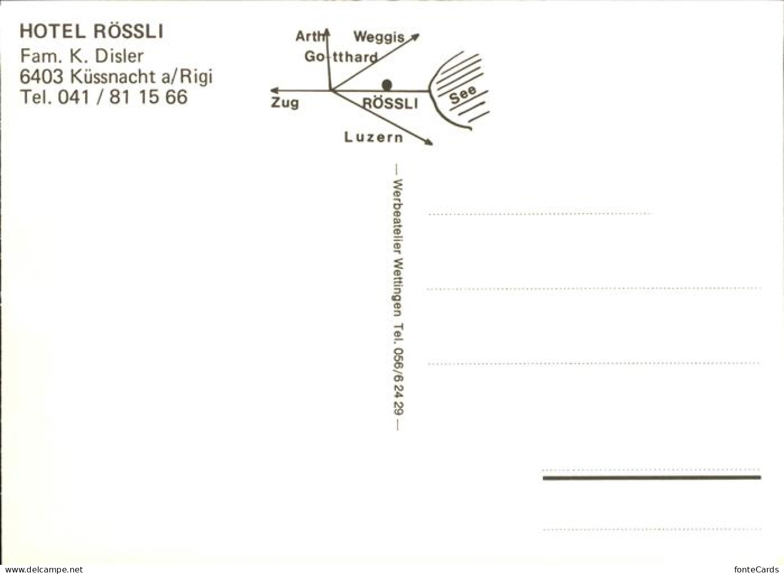 11324541 Kuessnacht Hotel Roessli Kuessnacht Am Rigi - Sonstige & Ohne Zuordnung