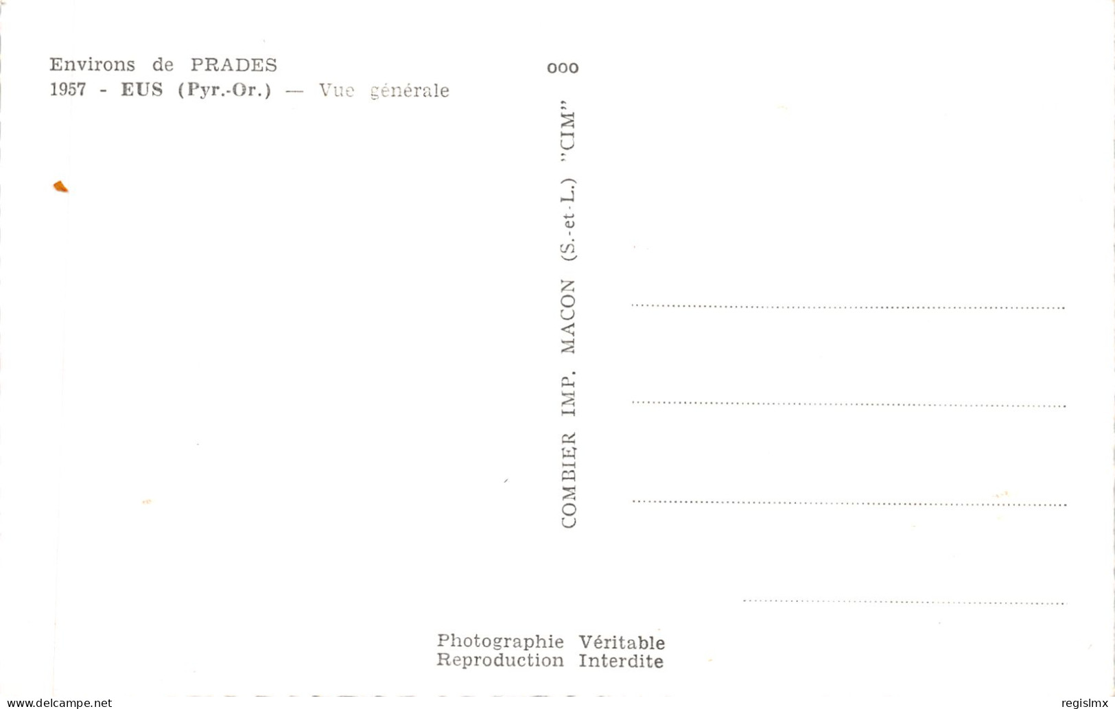 66-EUS-N°584-D/0139 - Andere & Zonder Classificatie