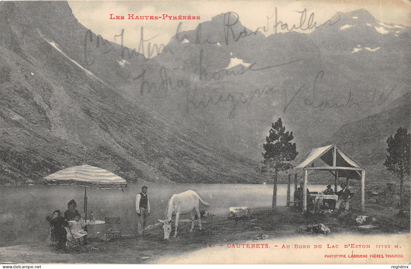 65-CAUTERETS-LAC D ESTOM-N°584-D/0135 - Cauterets