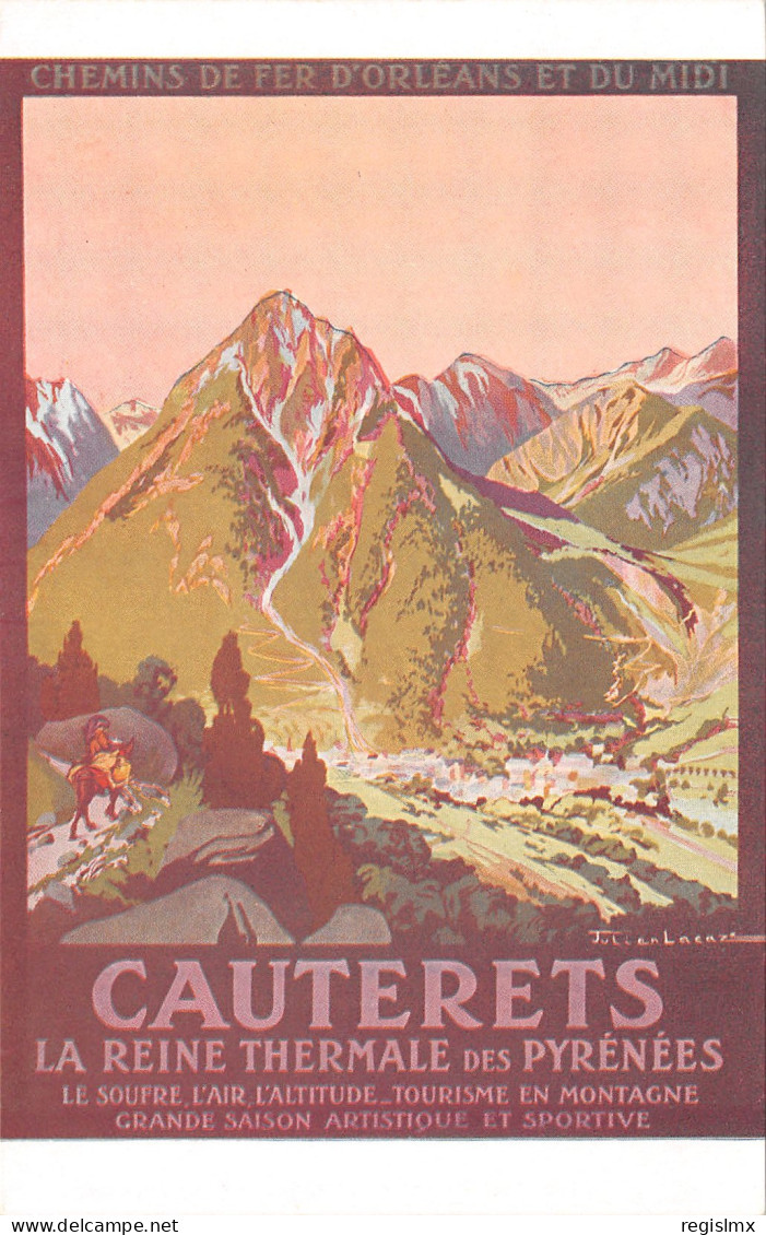 65-CAUTERETS-CHEMIN DE FER D ORLEANS ET DU MIDI-N°584-D/0079 - Cauterets