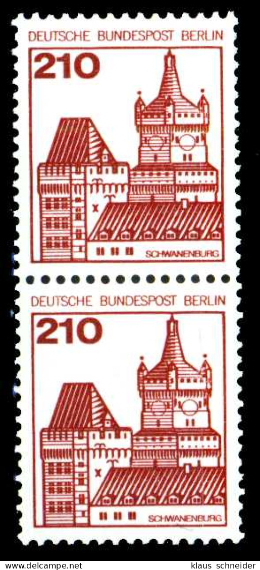 BERLIN DS BURGEN U. SCHLÖSSER Nr 589R Postfrisch R2 X21337A - Unused Stamps