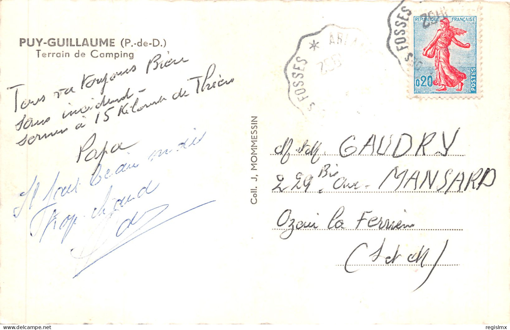 63-PUY GUILLAUME-N°584-C/0307 - Other & Unclassified