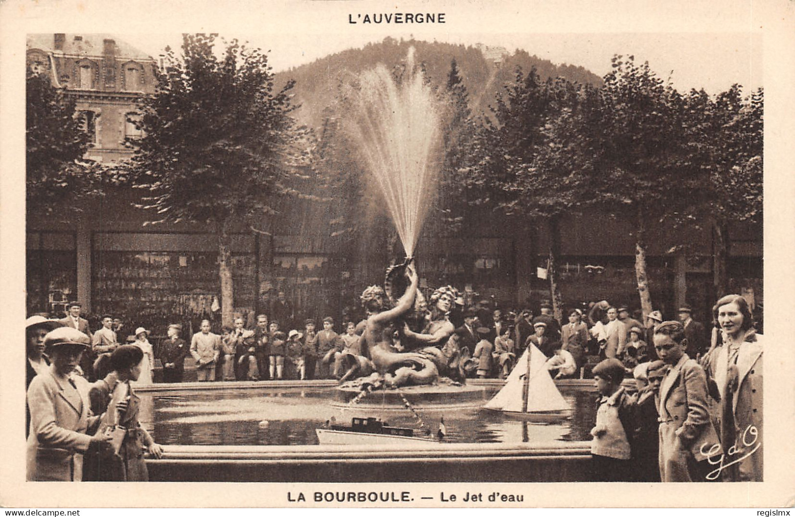 63-LA BOURBOULE-N°584-C/0215 - La Bourboule