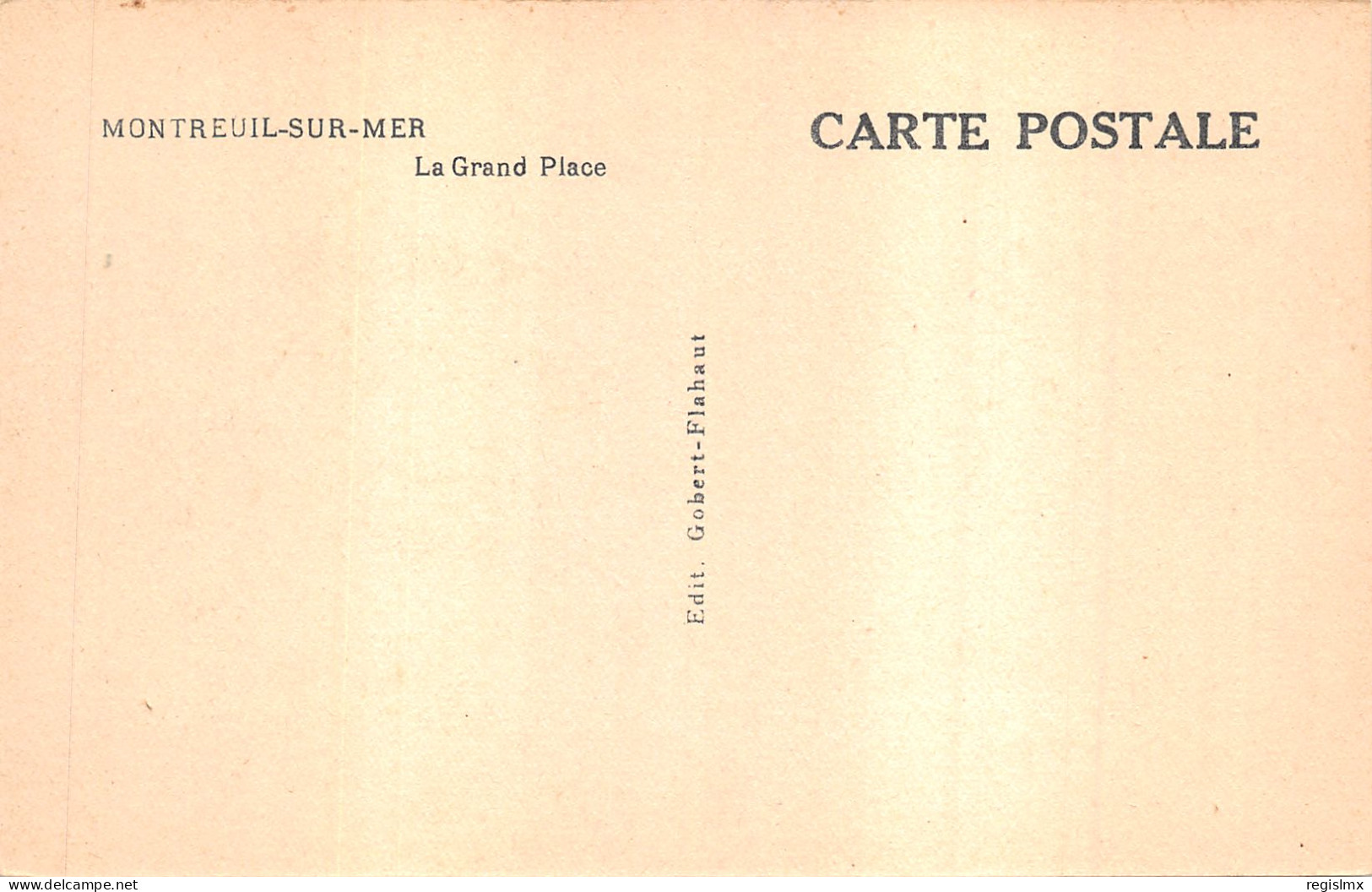 62-MONTREUIL SUR MER-N°584-C/0075 - Other & Unclassified