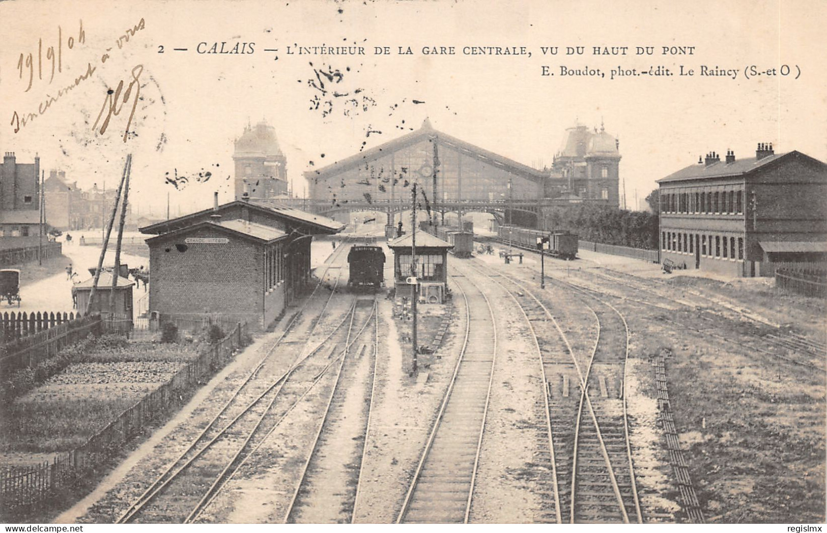 62-CALAIS-LA GARE-N°584-C/0041 - Calais