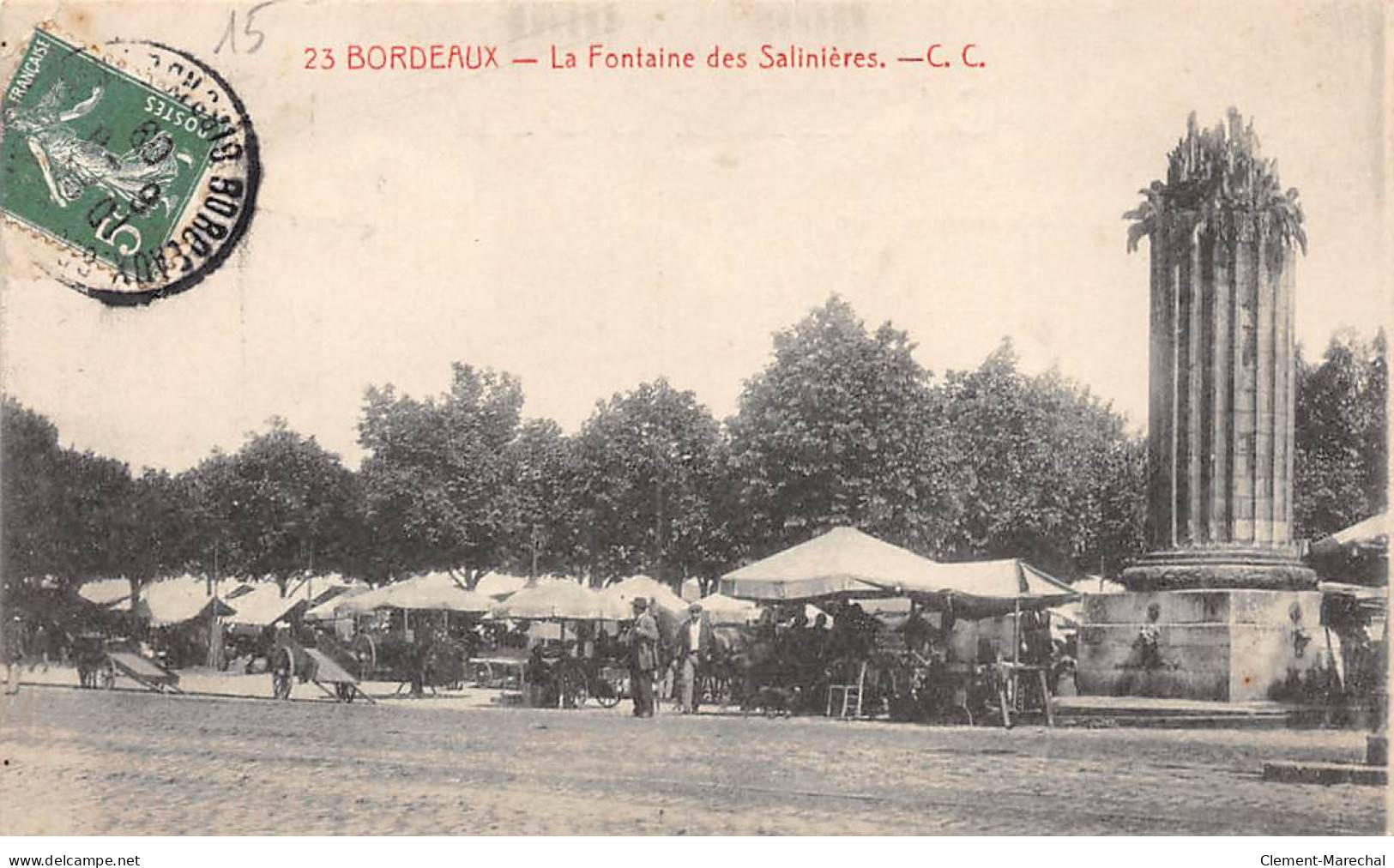 BORDEAUX - La Fontaine Des Salinières - Très Bon état - Bordeaux