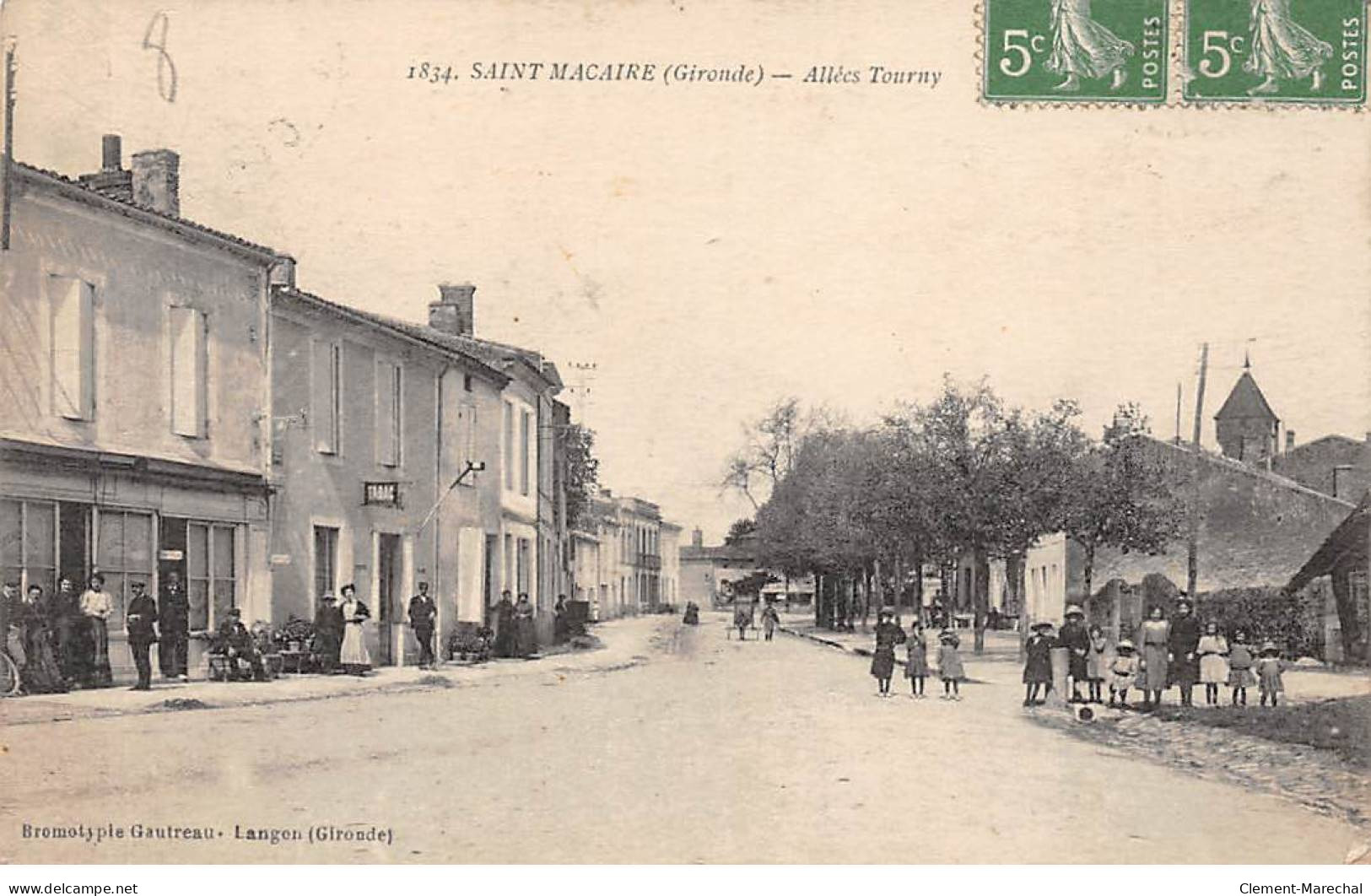 SAINT MACAIRE - Allées Tourny - Très Bon état - Sonstige & Ohne Zuordnung