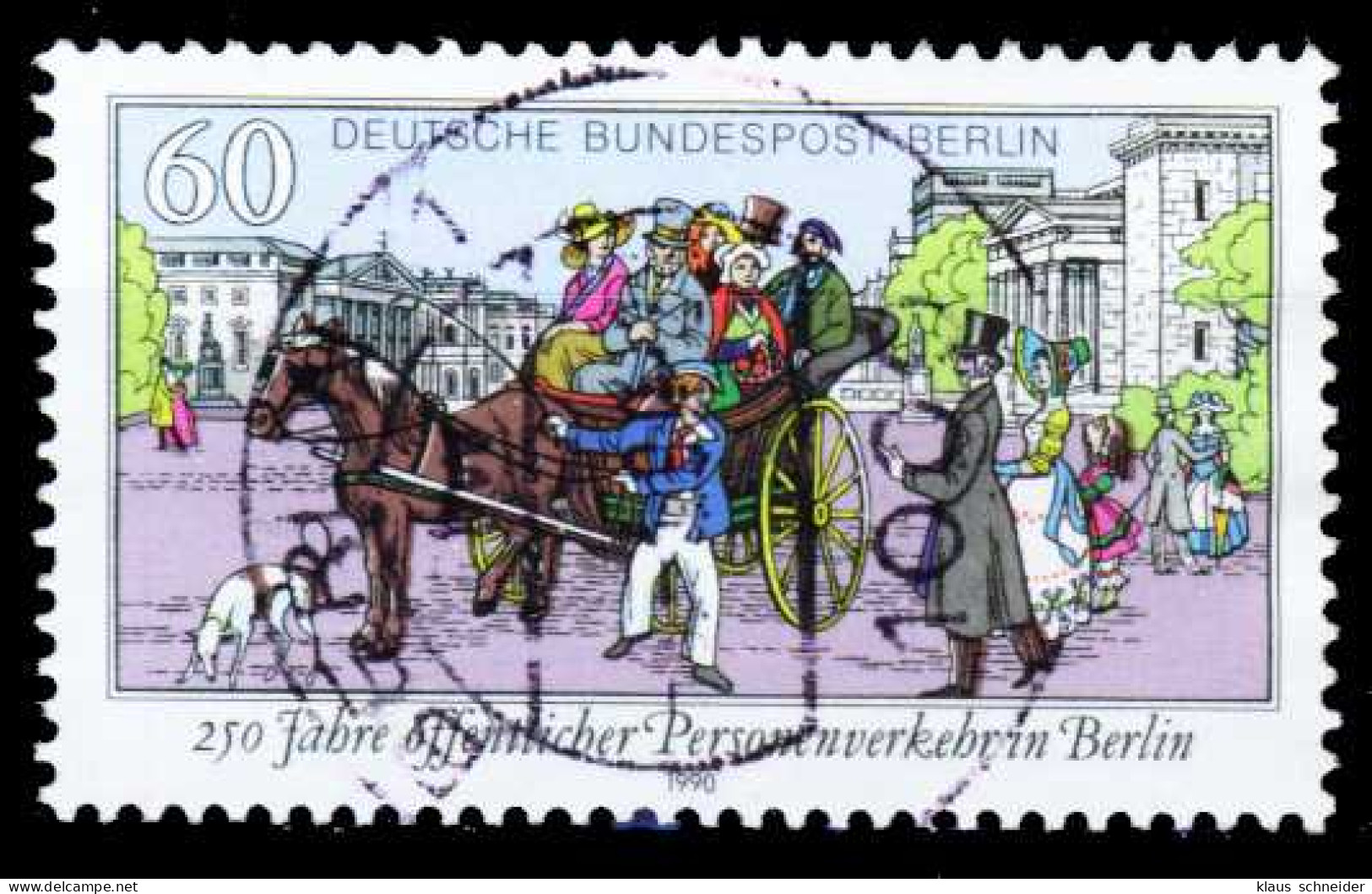 BERLIN 1990 Nr 861 Gestempelt X2C2E2E - Used Stamps