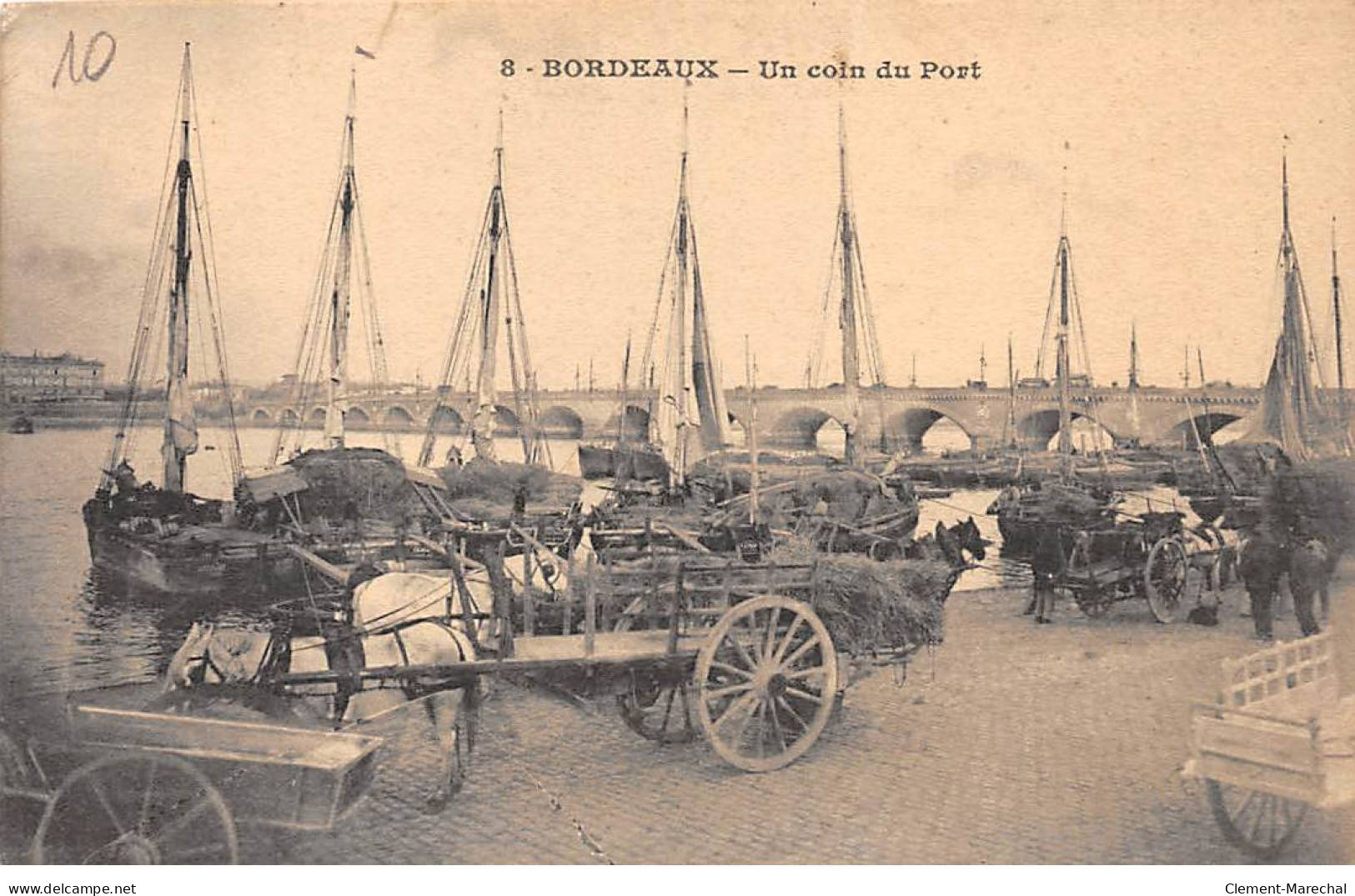 BORDEAUX - Un Coin Du Port - Très Bon état - Bordeaux