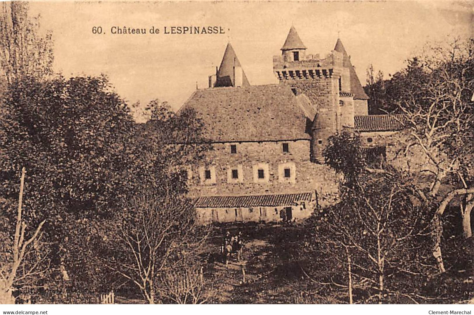 Château De LESPINASSE - Très Bon état - Andere & Zonder Classificatie