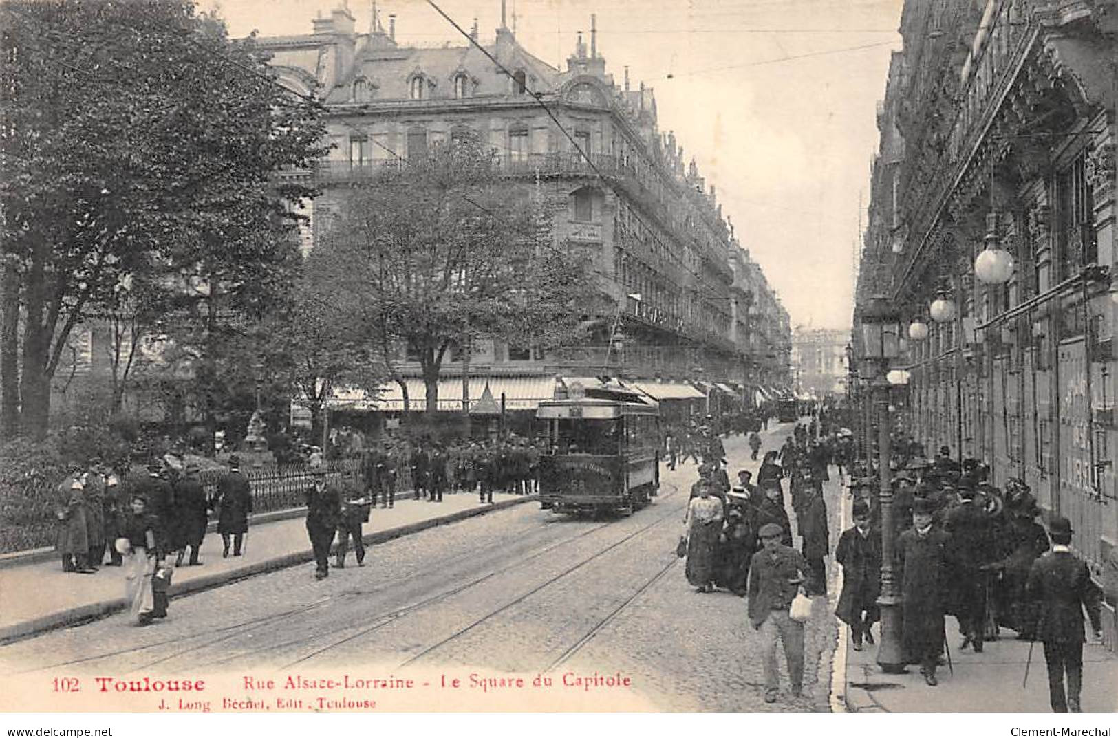 TOULOUSE - Rue Alsace Lorraine - Le Square Du Capitole - Très Bon état - Toulouse