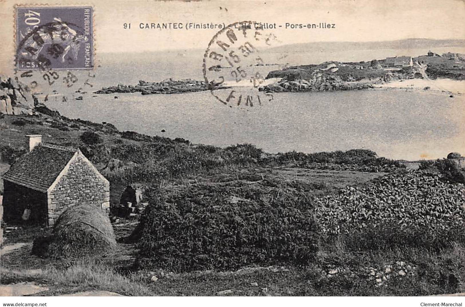 CARANTEC - L'Ile Callot - Pors En Illez - Très Bon état - Carantec