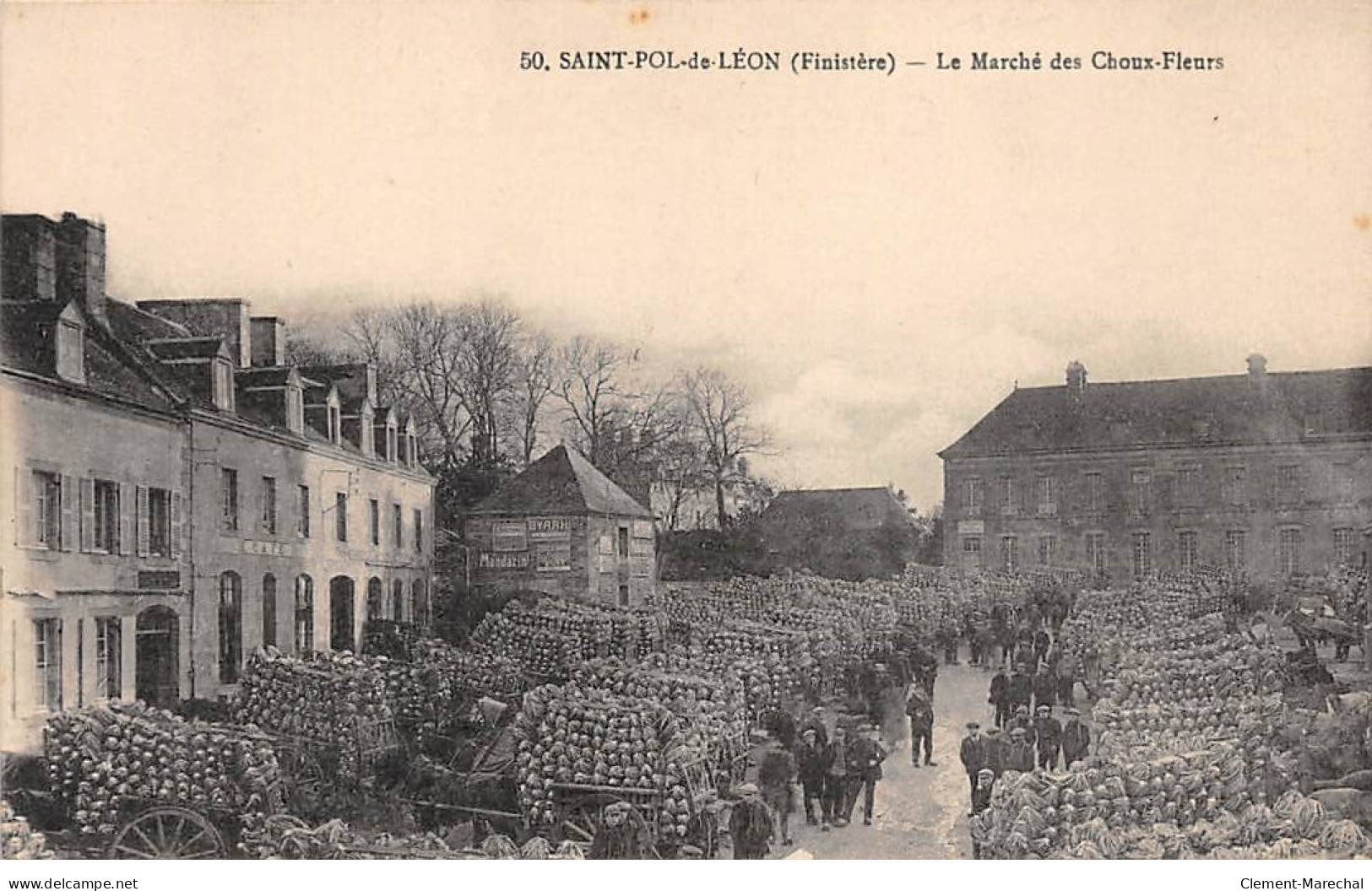 SAINT POL DE LEON - Le Marché Des Choux Fleurs - Très Bon état - Saint-Pol-de-Léon