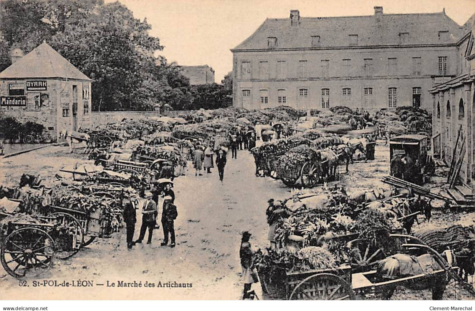 SAINT POL DE LEON - Le Marché Aux Artichauts - Très Bon état - Saint-Pol-de-Léon