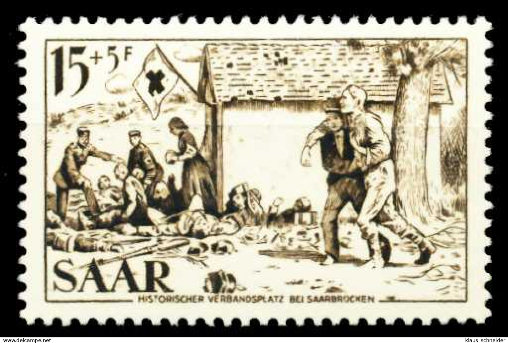 SAARLAND 1956 Nr 370 Postfrisch X432A72 - Unused Stamps