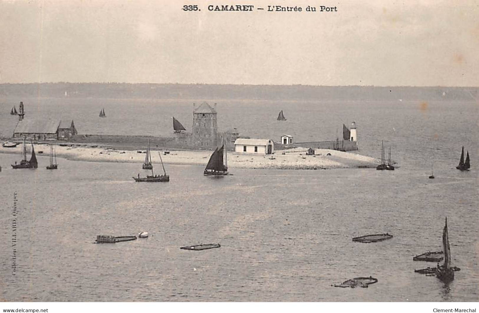 CAMARET - L'Entrée Du Port - Très Bon état - Camaret-sur-Mer